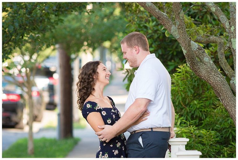 couple looking at each other